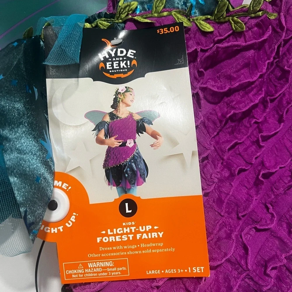 Hyde and Eek! Boutique Kids' Purple Fairy Costume